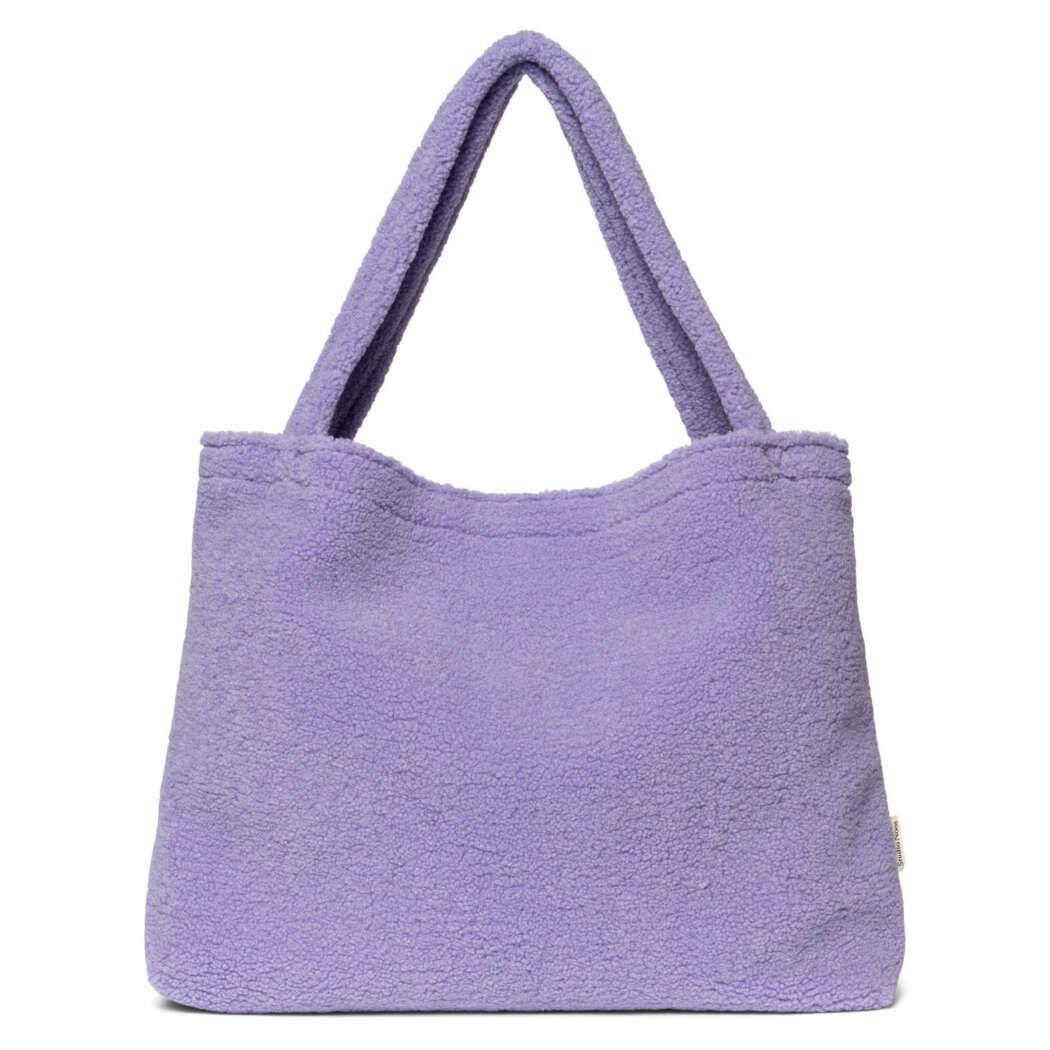 Lilac Teddy Mom Bag PS1